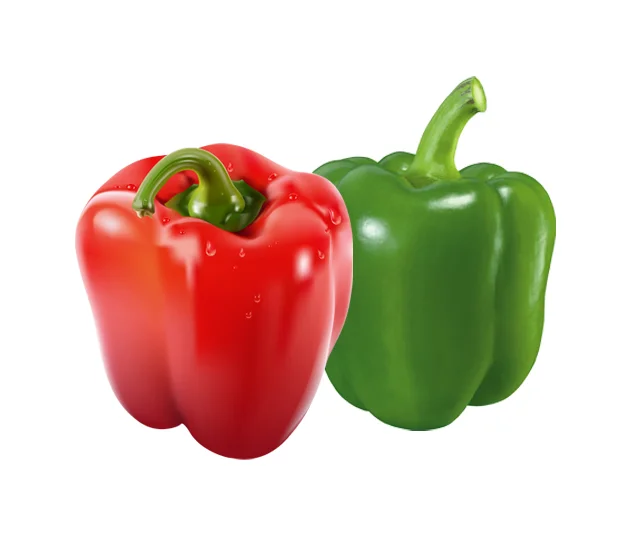 Green -Red Capsicum